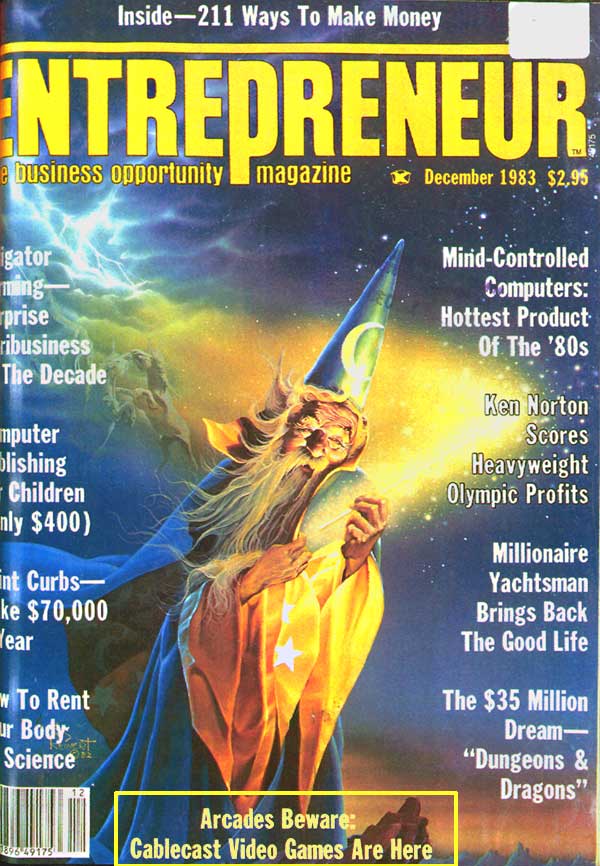 Entreprenuer Magazine Cover 10-84